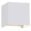 Image de Applique extérieure LED Mantra Davos 8600 blanc mat aluminium 12W 1100lm 2700K IP54