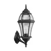 Image de Applique extérieure classique fabrilamp becrux noir, 1 x e27, ip44, 59,5 x 25 x 26 cm 149661009