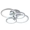 Image de Fabrilamp sydney, plafonnier, moderne, led, 76 w, 10260 lm, 3000-4000-6500 k, chromé, 13.5 x 55 x 41 cm 155984020