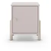 Image de CALICOSY - Table de chevet 1 porte H47 cm - DAPHNÉ - Crème