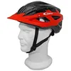 Image de CASQUE VELO ADULTE GES CITY VARIK ROUGE-NOIR TAILLE 54-58 AVEC VISIERE ET SYSTEM FIT LOCK (VENDU EN BOITE)