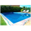 Image de Couverture de piscine à maille bleue - Feuille de piscine 4x8m