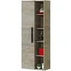 Image de Colonne de Salle de Bain - ARKITMOBEL - Athena 1A1G - 51 x 25 x 135 cm - Marron - Montage facile