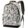 Image de Sac à dos - Disney - Minnie - Noir - Urbain - Rembourré avec port USB
