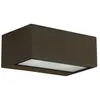 Image de Applique LEDS-C4 Nemesis en aluminium et verre marron - 60W - Electrique