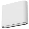 Image de Applique murale extérieure LED blanche extra-plate - Forlight - PX-0433-BLA