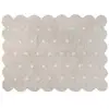Image de Tapis Coton Forme Biscuit - Beige - 120 X 160