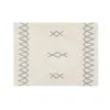 Image de Tapis Coton Lavable Atlas Natural Vintage Bleu - 120 X 160 Cm
