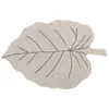 Image de Tapis Coton Lavable Monstera Natural - 120 X 180 Cm
