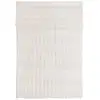 Image de Tapis Blanc En Laine Avec Reliefs Ondulés - 170 X 240 Cm