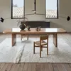 Image de Tapis Blanc Contemporain En Laine - 200 X 300 Cm
