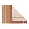 Image de Tapis Coton Réversible - Marron Et Beige - 120 X 160 Cm