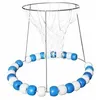 Image de Panier flottant en acier inoxydable Softee - argenté/bleu/blanc - TU