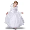 Image de Déguisement Reine des Neiges - DisfraZZes - Snow Queen pour fille - Blanc - Intérieur - 3 ans et plus