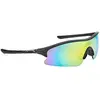 Image de Lunettes Spiuk Frisbee noir avec verres à effet miroir orange enfant