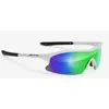 Image de Lunettes Spiuk Frisbee blanc noir avec verres réfléchissants vert enfant