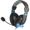 Image de Ngs Msx9 Pro Casque Avec Fil Arceau Appels/musique Noir, Bleu