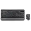 Image de Ngs Spell Kit Clavier Souris Incluse Universel Usb + Bluetooth Azerty Français Noir