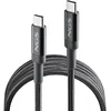 Image de Câble Usb-c Vers Usb-c Ngs Knot65w-2 Noir 2 M