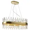 Image de Schuller grace plafonnier suspendu 20 lumières or brossé, transparent, g9