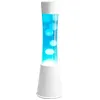 Image de Lampe à lave - FISURA - Modèle Vintage - Couleur bleu - Dimensions 11x11x395 cm - 25W