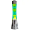 Image de LAMPADA LAVA LAMP CHROME GIALLA LIQUIDO VERDE H40CM