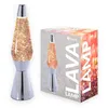 Image de Lampe à lave - FISURA - Vintage - Base chromée - 115 x 115 x 40 cm - 25W