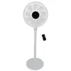 Image de Ventilador de pie HTW VP-25YM 25W Motor DC 6 velocidades Pantalla Digital Blanco