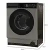 Image de Machine à laver cecotec bolero dresscode 750 bi inverter steel a 1200 rpm 7 kg