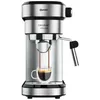 Image de Cecotec Machine à Café Expresso Double Sortie Cafelizzia Steel. 1350W Bras Porte-Filtre Avec Deux Filtres Vapeur Dirigeable