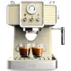 Image de Cecotec Machine À Café Express Power Espresso 20 Tradizionale Light Yellow. 1350w, Espresso Et Cappuccino