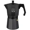 Image de Cecotec Cafetière italienne Cumbia Mokclassic 600 Black 300 ml en aluminium avec une capacité de 6 tasses de café de couleur