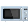 Image de Cecotec Micro-ondes Numérique avec Grill de 20 L Proclean 5110 Retro Bleu: 700 W 5 Niveaux Minuterie 8 Programmes
