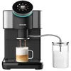 Image de Cecotec Cafetière tactile super-automatique Cremmaet Spin. Expresso 1450W 15 bars écran TFT Thermoblock nettoyage auto