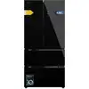 Image de Cecotec Refrigerateur Congelateur 4 Portes Française Bolero Coolmarket Fd 436 Black Glass E. Réfrigérateur 436l, Verre N