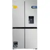 Image de Cecotec Réfrigérateur Américain 4 Portes Inox 560 L Bolero Coolmarket 4d 564 Inox E. 183 Cm De Hauteur, 91 Cm De Largeur