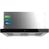 Image de Cecotec Hotte Aspirante Télescopique 60cm Flux Tlt 605500 Glass Black A++. Moteur 70w, Faible Consommation, Frontal Verr
