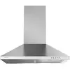 Image de Cecotec Hotte Aspirante Pyramidale De 60 Cm Bolero Flux Pm 603500 Inox B. Moteur 65 W Finition Inox, Aspiration 350 M3/h