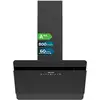 Image de Cecotec Hotte Aspirante 60 Cm Bolero Flux Dt 608000 Glass Black A++. Hottes Avec Aspiration De 800m³/h, Contrôle Tactile