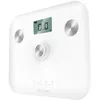 Image de Cecotec Balance Pèse-personne avec bouton-poussoir EcoPower 10100 Full Healthy White Surface en verre trempé très sécurisée et