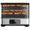 Image de Cecotec Déshydrateur dAliments VitaDry Pro. 300 W Déshydrateur de Fruits avec 5 Plateaux Réglables en Hauteur Écran Digital