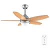 Image de Cecotec Ventilateur de Plafond avec Lumière EnergySilence Aero 495 55 W Diamètre 42  (106 cm) avec 5 Pales Réversibles