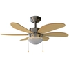 Image de Cecotec 05938 Ventilateur Blanc, Bois