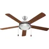 Image de Cecotec Ventilateur de Plafond EnergySilence Aero 540. 60 W Diamètre de 132 cm 5 Pales Réversibles 3 Vitesses Fonction