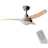 Image de Ventilateur de plafond cecotec energysilence aero 480 acier, télécommande, 65 w, diamètre de 106 cm