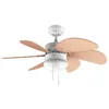 Image de Cecotec Ventilateur de Plafond EnergySilence 3600 Vision Orange 50 W Diamètre 92 cm Lampe 3 Vitesses 6 Pales Réversibles