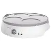 Image de Cecotec Crépière Fun Crepestone Twin. 1200w De Puissance Et Revêtement Anti-adhérant En Pierre Ecologique Rockstone Avec