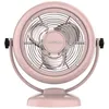Image de Cecotec - Ventilateur de Table EnergySilence 800 RetroDesk Pink - 20 W Diamètre 25 cm 3 pales 2 Vitesses Design Soigné