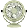 Image de Cecotec - Ventilateur de Table EnergySilence 800 RetroDesk Green - 20 W Diamètre 25 cm 3 pales 2 Vitesses Design Soigné
