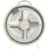 Image de Cecotec Ventilateur De Table Energysilence 400 Retrodesk Beige, 25w Puissance,diamètre 20 Cm (8"), 4 Pales Aérodynamique